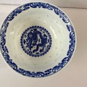 Blue and White Porcelain Bowl